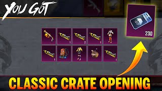 😍NEW CLASSIC CRATE OPENING IN BGMI amp PUBG MOBILE  RANVEER SINGH CRATE OPENING  ParasOfficial [upl. by Odnalor858]