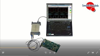 OSCILOSCÓPIO DIGITAL NO SEU PC  UMA SOLUÇÃO DE BAIXO CUSTOHANTEK 6022BE [upl. by Anella]