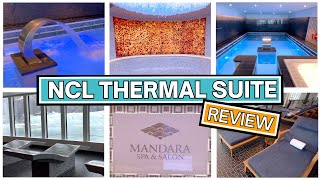 NCL Thermal Suite Review Is it Worth It 💦🧖‍♀️🚢 [upl. by Yuji]