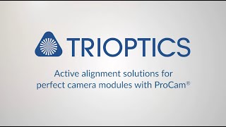 Active Alignment with ProCam® by TRIOPTICS [upl. by Emyam471]