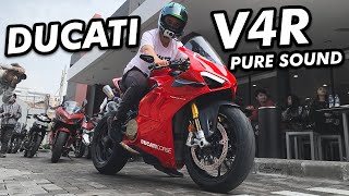 Ducati V4R  SC Project Full System  Pure Sound [upl. by Karlyn]