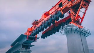 Amazing Modern Viaduct Bridge Construction Technology Incredible Construction Equipment Machines [upl. by Niwred]