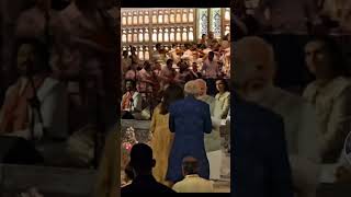 PM Modi ji at Anant Ambani weddingytshortsravimanral [upl. by Mossman]