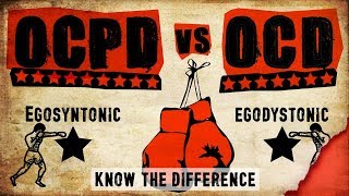 OCPD vs OCD  Know the difference Part 1 of 2 [upl. by Sire399]