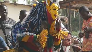 Masks and Dances of Ivory Coast  Zaouli Goli Panther Yacouba Dozo [upl. by Otipaga658]