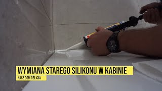 Jak wymienić stary silikon w kabinie prysznicowej [upl. by Veljkov19]