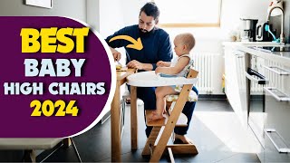 The 5 Best Baby Stylish High Chairs For Kids in 2024 [upl. by Gensmer]