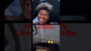 atk members N yungeenace trolls juliofoolio after ☠️☠️ tayshottz kta entertainment rap fyp [upl. by Tyne108]