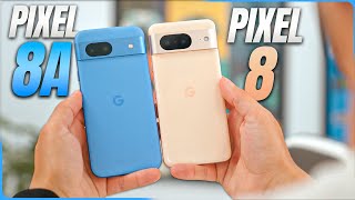 El GOOGLE Pixel que DEBES comprar 8 vs 8A [upl. by Cattima247]