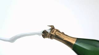 Slow Motion Champagne Bottle Opening HD with Video Footage Views of Cork Popping Slow Mo from Magnum [upl. by Allehcram851]