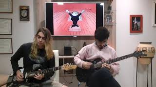 Bastian Barletta feat Franco Lodato  PINK PANTHER METAL COVER [upl. by Weylin]