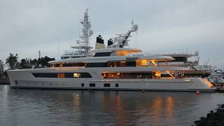 Two Amazing Feadship Yachts Sherpa and Samaya [upl. by Dorise]