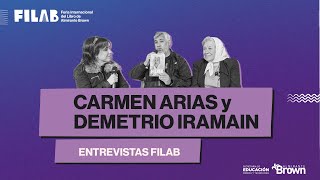 ENTREVISTA FILAB Carmen Arias y Demetrio Iramain [upl. by Nerrej131]