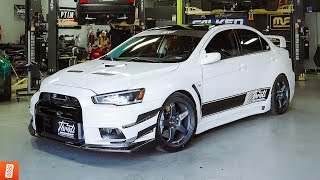 Building a 2013 Mitsubishi Lancer Evolution X GSR in 16 Minutes [upl. by Habeh]