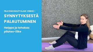 Paras Pilatesliike synnytyksestä palautumiseen [upl. by Merrile536]