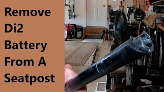 Remove Di2 Battery From a Seatpost [upl. by Wallache]