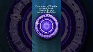 Physics of AUM made visible cymatics [upl. by Crescantia]