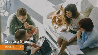 Groups  Create a Group  Instructor [upl. by Primalia]