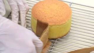 【スイーツレシピ】スポンジケーキの作り方 How to make a sponge cake [upl. by Nalloh]