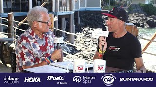 Craig Alexander Breakfast with Bob from Kona 2024 [upl. by Ajtak845]