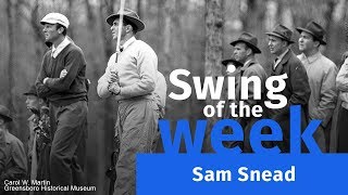 Sam Snead – Swing of the Week [upl. by Atikram]