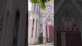 St Philomenas Cathedral 2024 tranding travel viralvideo shorts mysore [upl. by Ahsirtal]