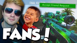 RED KIWIZ vs FANS FOR A FRIEND REQUEST they were so excited [upl. by Ainslee865]