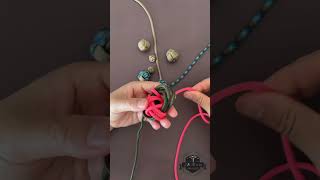 paracord keychain ball shoulder [upl. by Matt]