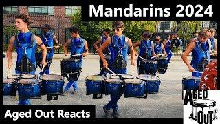 Mandarins Drumline 2024  Aged Out Reacts [upl. by Nivla]