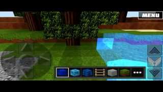 Minecraft Android Gameplay Worldcraft 2 Creating Small Sea [upl. by Xella501]