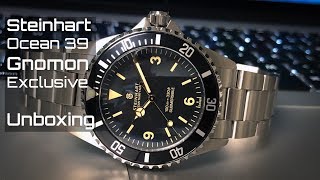 Steinhart Ocean 39 Explorer Dial  Gnomon Exclusive Unboxing [upl. by Amalee]