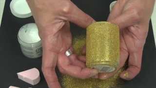 Glitter Votive Candle Holder [upl. by Sheya]