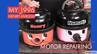 Holidays with HooverLux  1996 Numatic Henry HVR200 Part 2  Motor Repair will he live [upl. by Mason]