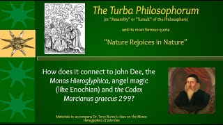 The Turba Philosophorum and how it connects to the Codex Marcianus and John Dee [upl. by Beverlie628]