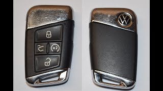 VW Key Fob Battery Replacement  EASY DIY [upl. by Benedix457]