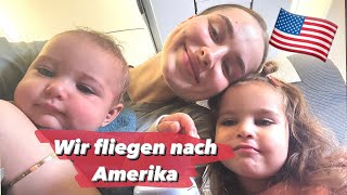 WIR FLIEGEN NACH AMERIKA 🇺🇸🌴 [upl. by Courtney]