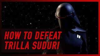 HOW TO DEFEAT TRILLA SUDURI 🔥  Final Boss Inquisitor  Full Guide  Star Wars JEDI FALLEN ORDER [upl. by Grier]