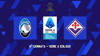 Highlights Atalanta  Fiorentina  6ª Giornata  Serie A Edil Sud [upl. by Gibb]