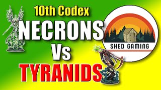 Hypercrypt Legion Battle Report Vs Tyranids featuring Shed Gaming [upl. by Matta]