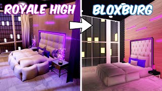 BUILDING The ROYALE HIGH Apartments IN BLOXBURG  roblox [upl. by Pavyer]