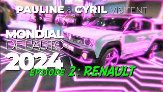 MONDIAL DE LAUTO 2024  EP2  RENAULT [upl. by Kruse]