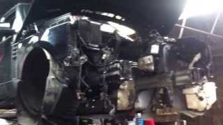 Range rover tdv8 turbo removal part 1 A L C Motorsport [upl. by Aronoel]