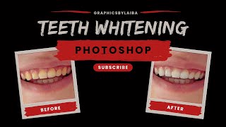 Teeth Whitining in Photoshop [upl. by Luba817]