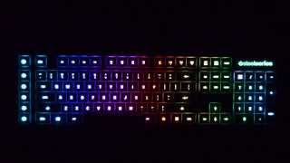 SteelSeries APEX M800 Light Effects [upl. by Namolos779]