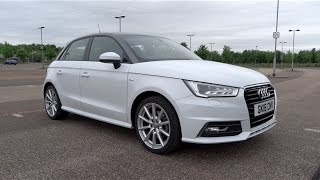 2016 Audi A1 Sportback 14 TFSI 125 S line StartUp and Full Vehicle Tour [upl. by Hu]