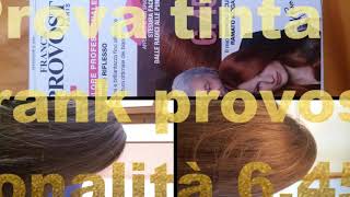 HAULREVIEW tinta frank provost 645 biondo scuro mogano ramato [upl. by Grier]