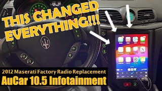 Aftermarket Radio in old Maserati Long Term Review Owner  AuCar [upl. by Oemac]