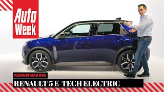 Renault 5 ETech Electric  Eerste kennismaking [upl. by Bazil696]