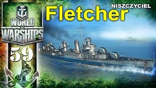 Niszczyciel Fletcher i 220 000 dmg  BITWA  World of Warships [upl. by Dronel437]