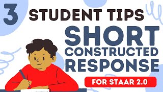 3 Tips to Help Students on STAAR SCR Questions [upl. by Tobias759]